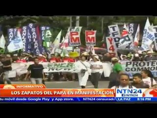 Download Video: Manifestaciones en París termina en enfrentamientos entre la policía y los ciudadanos