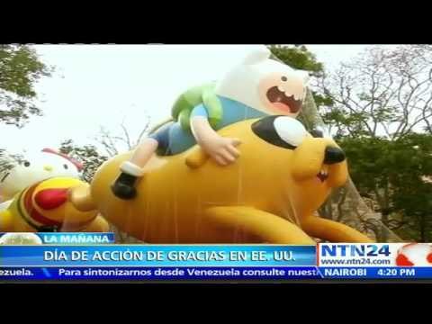 Ambiente festivo y extrema seguridad en Nueva York por el tradicional desfile de Acción de Gracias