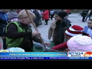 Preocupación en Crimea por el derribo de varias torres de energía que tienen sin luz a la población