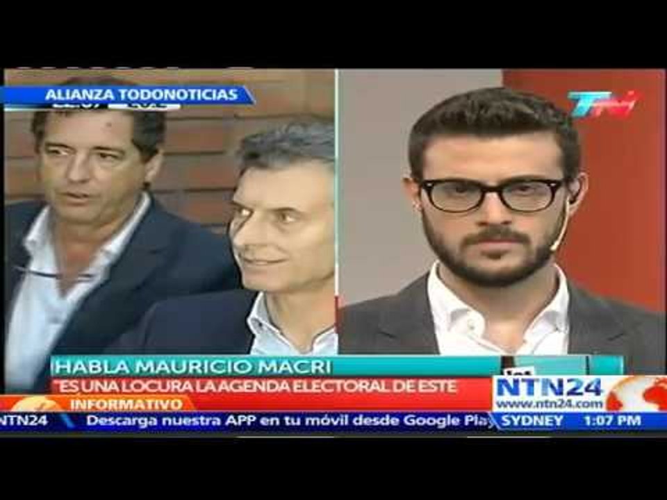 Mauricio Macri asegura que reunión con Cristina Fernández "no valió la pena"