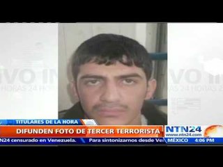 Policía francesa difunde foto del tercer kamikaze que atentó contra el Estadio de Francia el 13-N