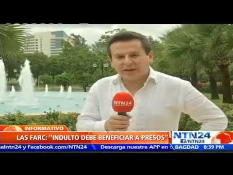 FARC celebran indulto del Gobierno, pero insisten en la excarcelación de 80 guerrilleros enfermos