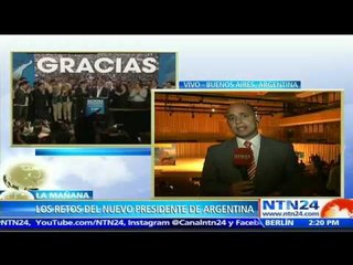 El reto de Macri: unir a una Argentina dividida en votos entre la continuidad y el cambio