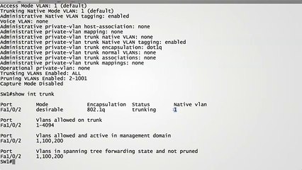 CCNA 200-120 : Specifying the Native VLAN (1024p FULL HD)