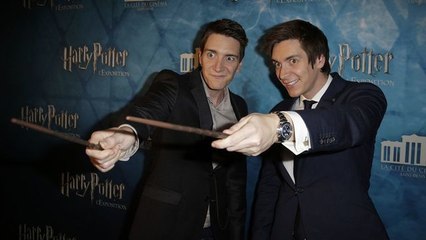 Harry Potter l'exposition : Dédicace de George & Fred Weasley