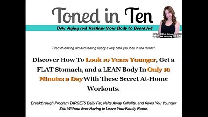 (GREAT BUY!) Toned In Ten