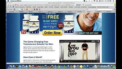 ***Try Ageless Male BE Irresistible Try Ageless Male BUY 2 GET 1 FREE