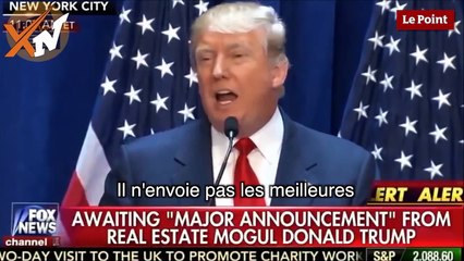 Les sorties cultes de Donald Trump