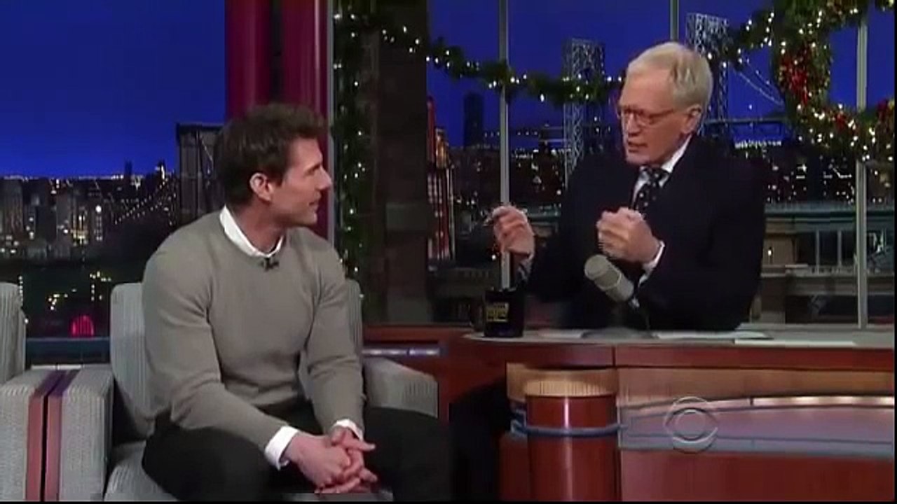 Tom Cruise David Letterman Interview