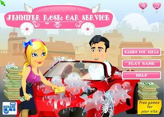 Jennifer Rose Car Service Simulation Gameplay # Play disney Games # Watch Cartoons