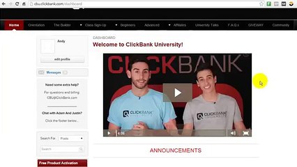 Clickbank University Free | Clickbank University Review