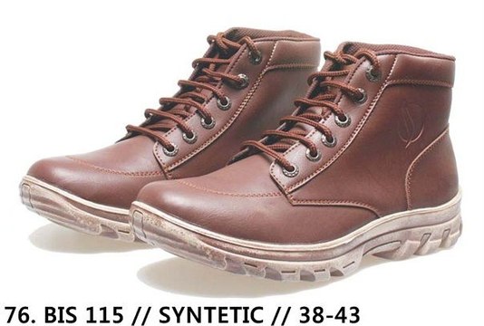 SEPATU CASUAL KULIT BOOT PRIA | PEDAGANGSEPATU.COM