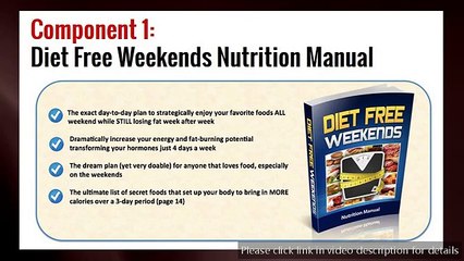 Diet Free Weekends Solution - Is it worth your money?