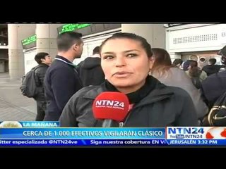 Más de mil policías nacionales resguardarán el Santiago Bernabéu durante el clásico de este sábado
