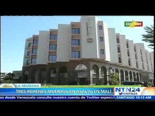 Francia "hará todo lo posible" para liberar a rehenes de hotel en Bamako con sus fuerzas en Mali