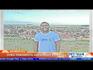 Sociedad Interamericana de Prensa insta al Gobierno brasileño a aclarar muerte de periodista