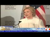 Hillary Clinton propone amplio plan contra terrorismo sin afectar a refugiados