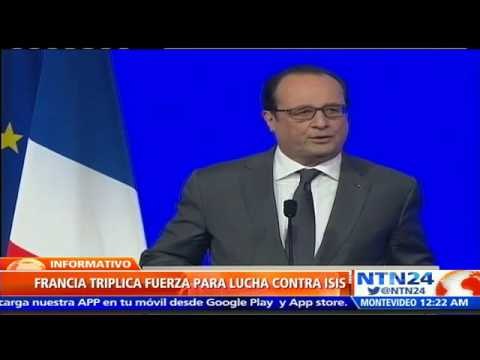 Francia envía buque insignia al Mar Mediterráneo para reforzar su guerra contra el Estado Islámico