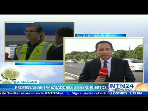 Continúan las protestas en EE.UU. para exigir aumento de salario