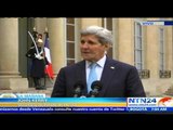 John Kerry asegura que Barack Obama se reunirá pronto con Hollande