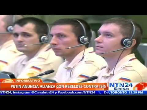 Putin anuncia alianza con opositores sirios para endurecer ataques contra el Estado Islámico