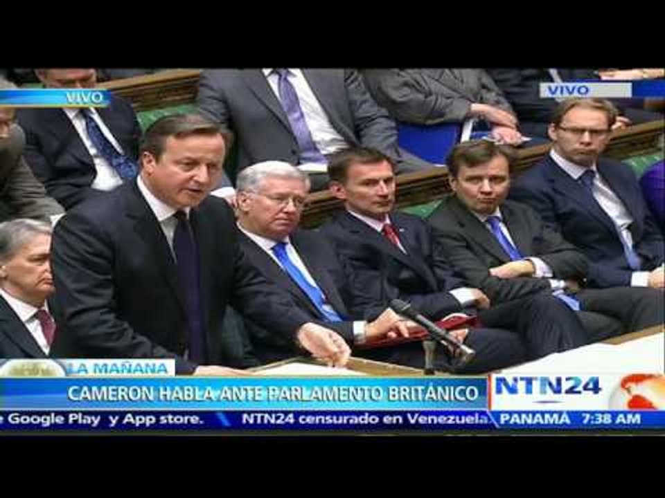 Cameron cree que hay razones "convincentes" para atacar al Estado Islámico en Siria