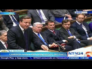 Cameron cree que hay razones "convincentes" para atacar al Estado Islámico en Siria