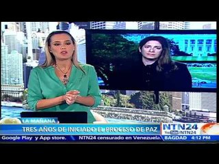 Coordinadora de WOLA: El proceso de paz ha avanzado muy rápido pese a que es un tema complejo