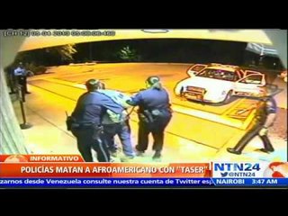 Video muestra cómo policías procesados en EE.UU. usaron pistolas eléctricas contra afrodescendiente
