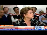Rousseff sobrevuela áreas afectadas por desastre de lodo y anuncia multas contra minera responsable