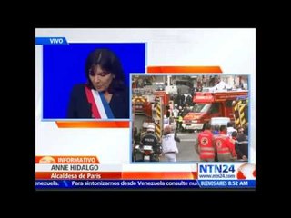 "París está en pie frente a quienes quieren silenciarla": alcaldesa de la ciudad tras operativo