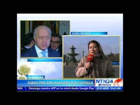 Ministro francés de relaciones exteriores exige respuesta ante supuesto espionaje de gobierno alemán