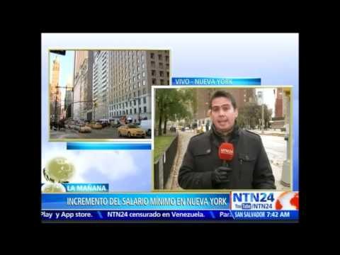 Nueva York inicia aumento progresivo del salario mínimo hasta que se ubique en 15 dólares la hora