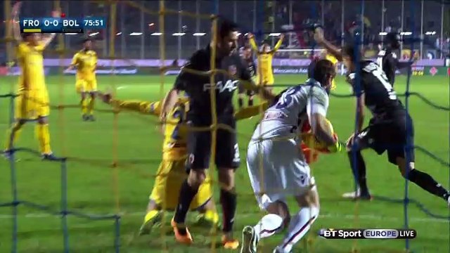 Federico Dionisi Penalty Goal - Frosinone 1 - 0 Bologna 03.02.2016 HD