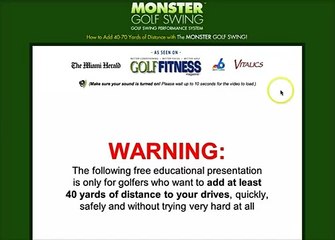 Monster Golf Swing Review - Does It Work?
