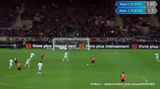 Thibault Giresse Goal Guingamp - Troyes 3-0 03.02.2016