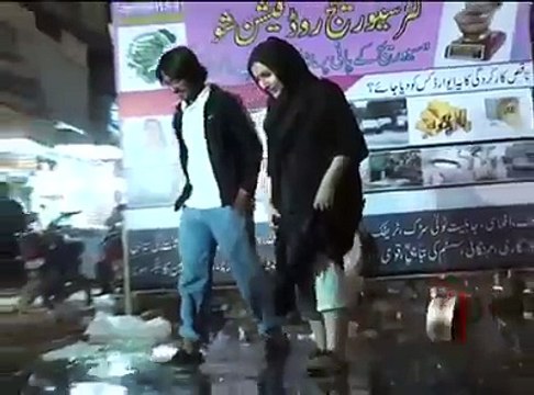 Amazing Protest Gutter Fashion Show Karachi Ayaz Memon Motiwala