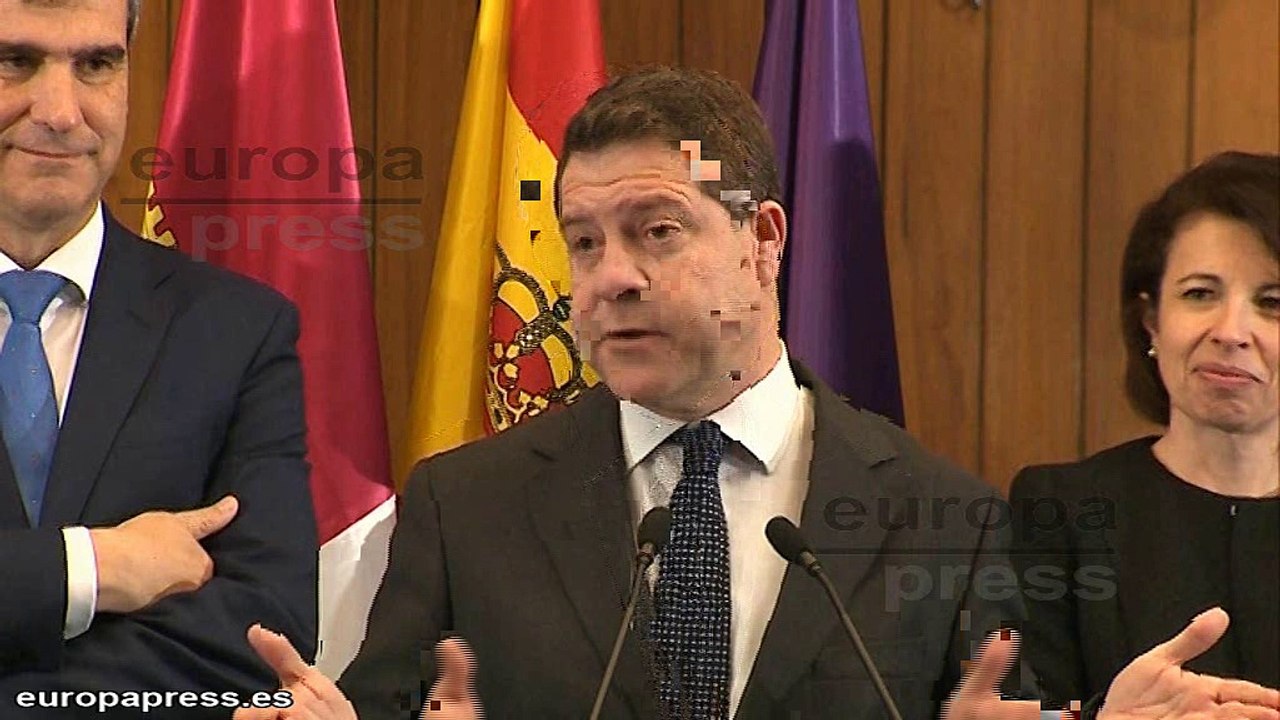 García-Page bromea: "Como podemos, no, como podamos"