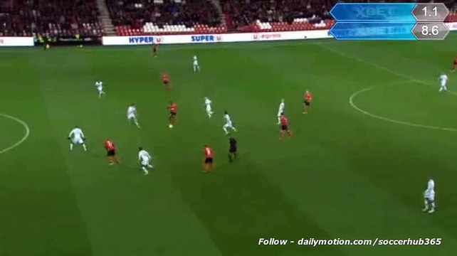 4-0 Ludovic Blas Super Goal - Guingamp vs Troyes - 03.02.2016