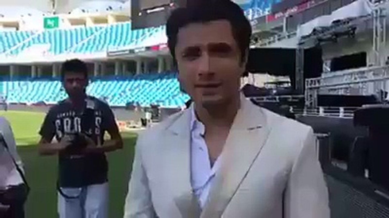 Ali Zafar called Afridi in Pushto in PSL ll funny video