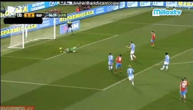 Gonzalo Gerardo Higuain shot chance ~ Lazio vs Napoli