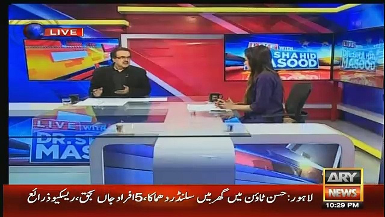 Shahid Masood Ne Mamnoon Hussain Ka Mazak Ura Dia
