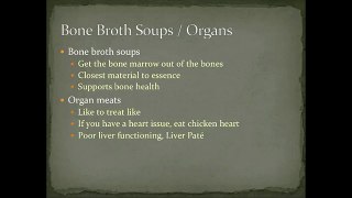 Chinese Medicine Eating Advice: Bone Broth Soups and Organ Meats