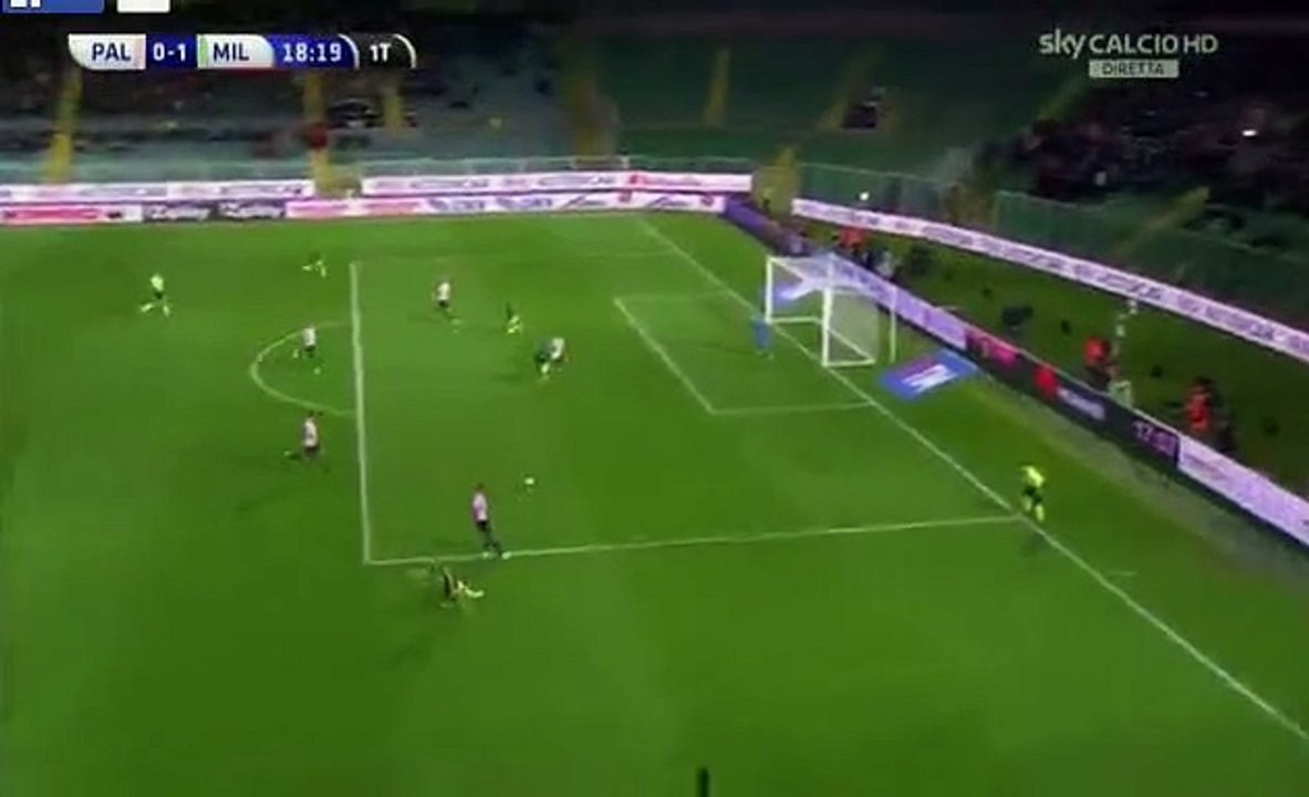 Carlos Bacca  super Goal - Palermo vs AC Milan 0-1 03.02.2016