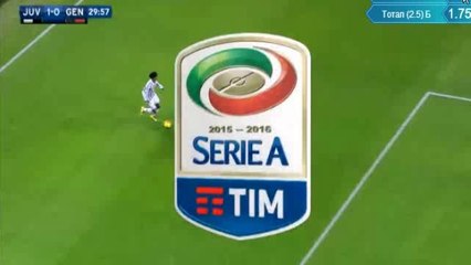 Sebastian De Maio 1:0 Own Goal - Juventus vs. Genoa 03.02.2016 HD