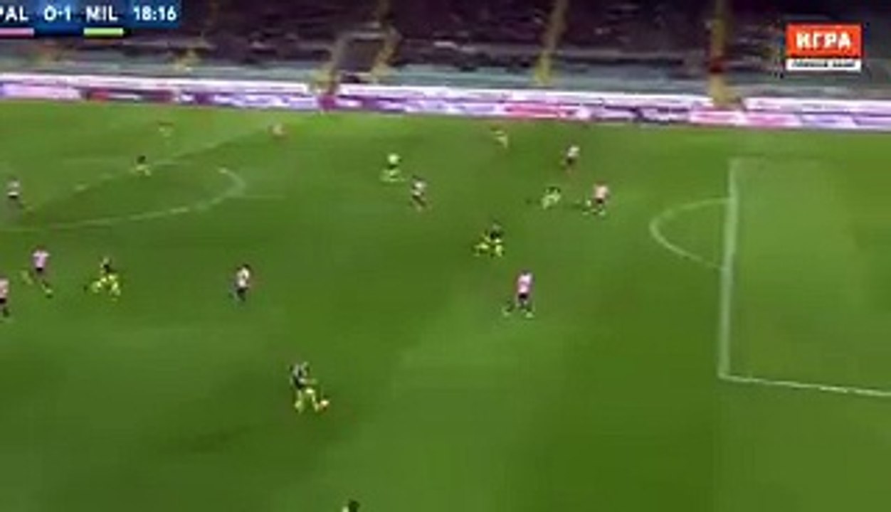 Carlos Bacca Goal - Palermot0 - 1tAC Milan - 03.02.2016