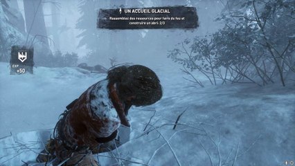 Rise of the Tomb Raider - Premier feu de camp et amélioration de l'arc