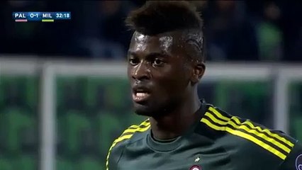 Goal Niang ~Palermo 2-0 AC Milan~