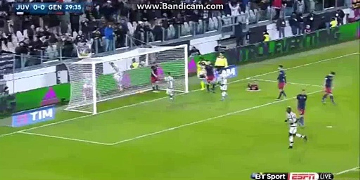 1st Half All Goals - Juventus 1-0 Genoa Serie A 3.2.2016