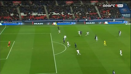 1-0 Edinson Cavani Goal France  Ligue 1 - 03.02.2016, Paris St. Germain 1-0 FC Lorient